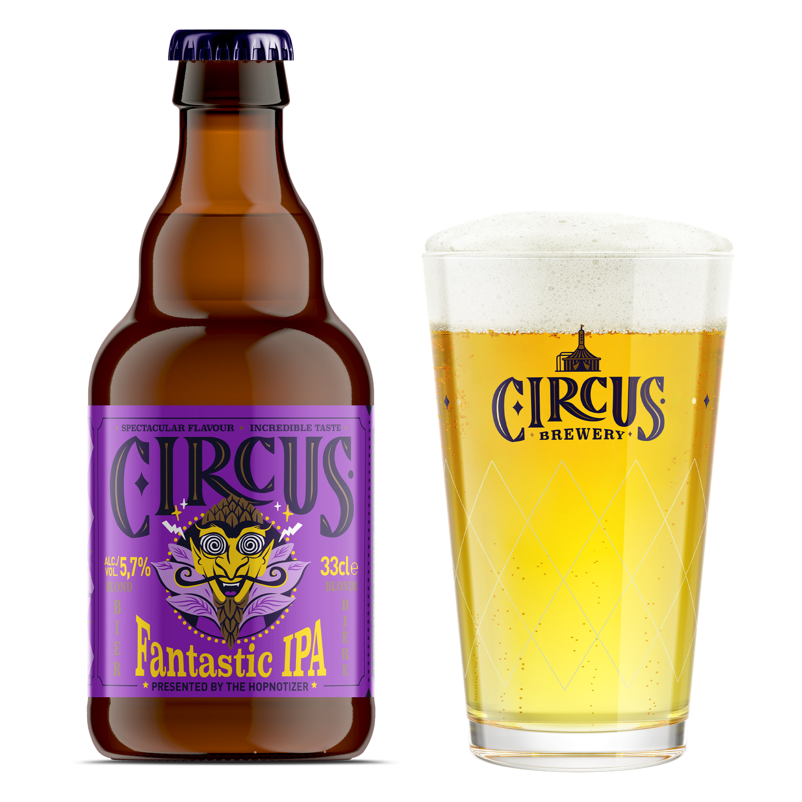 Packshot Circus Fantastic IPA